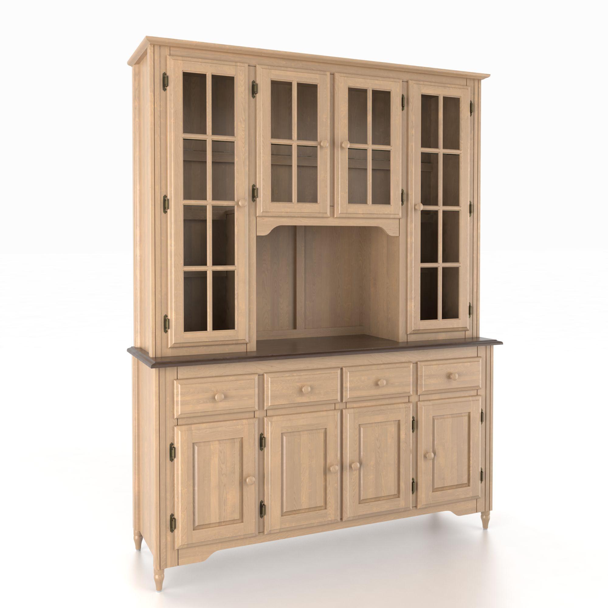 Canadel Custom Dining Customizable 60 Inch Buffet & Hutch Dunk